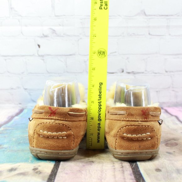 LL BEAN Lined Wicked Good Moc Slippers Size 7 M - Picture 8 of 9